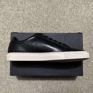 Banana Republic Nicklas Leather Sneaker - Size 9 - Black - NEW